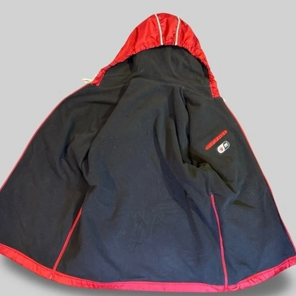 Vintage Nike Basketball Red Full-Zip Windbreaker Jacket Men's M Malaysia 90s